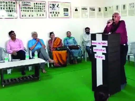 Hanumangarh में नागरिक सुरक्षा मंच ने मतदान करने के लिए किया जागरूक