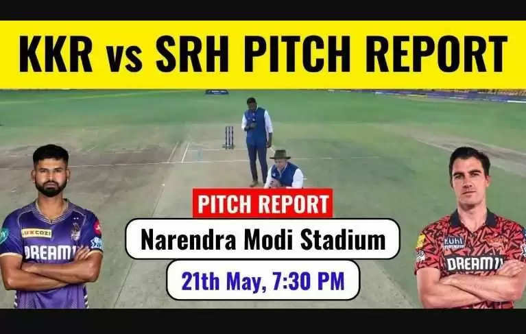 Who will shine bowler or batsman in the first qualifier match between KKR vs SRH, know the latest pitch report