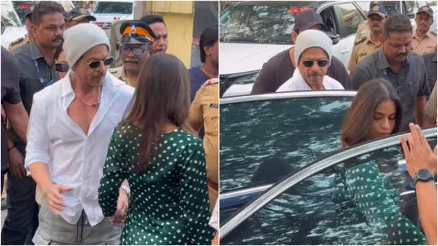 Shahrukh Khan arrived with his wife and children to cast his vote in Maharashtra Legislative Assembly elections, video went viral on social media within minutes.