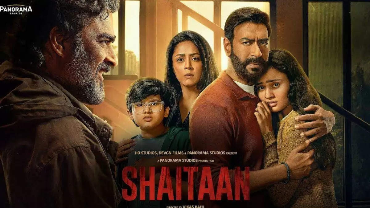 बॉक्स ऑफिस पर जारी है Shaitaan का कहर, Crew के होते हुए Ajay-Madhvan की फिल्म ने छाप डाले इतने करोड़