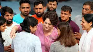 Priyanka Gandhi met wrestler Sakshi Malik, assured support in the fight for justice