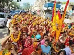 Ajmer नृसिंह मंदिर में 22 तक रोज कथा, कलशयात्रा आज