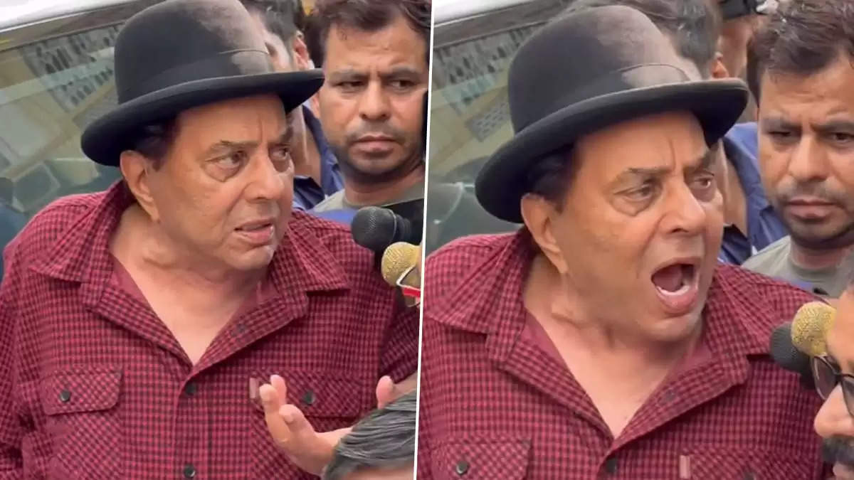 'I know what to call...' Why did Dharmendra get angry at paparazzi after casting his vote, this video of Heiman is spreading like wildfire on the internet