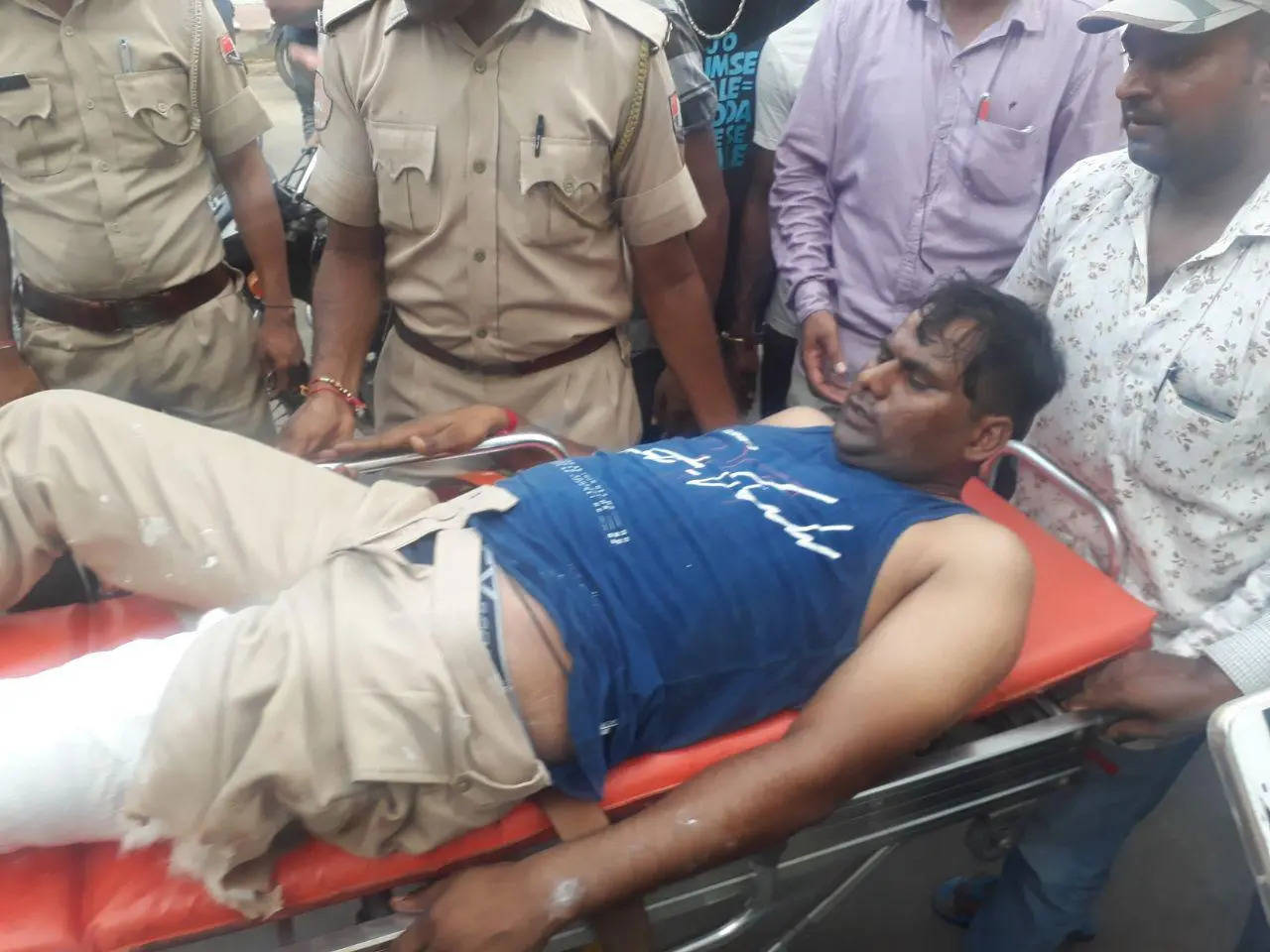 Jaipur में बदमाश और पुलिस के बीच जमकर फायरिंग, बदमाश को लगी गोली