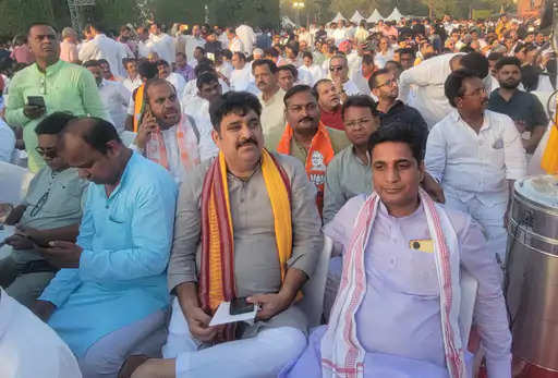 Bhilwara मोदी के शपथ ग्रहण समारोह में शामिल हुए अनेको नेता