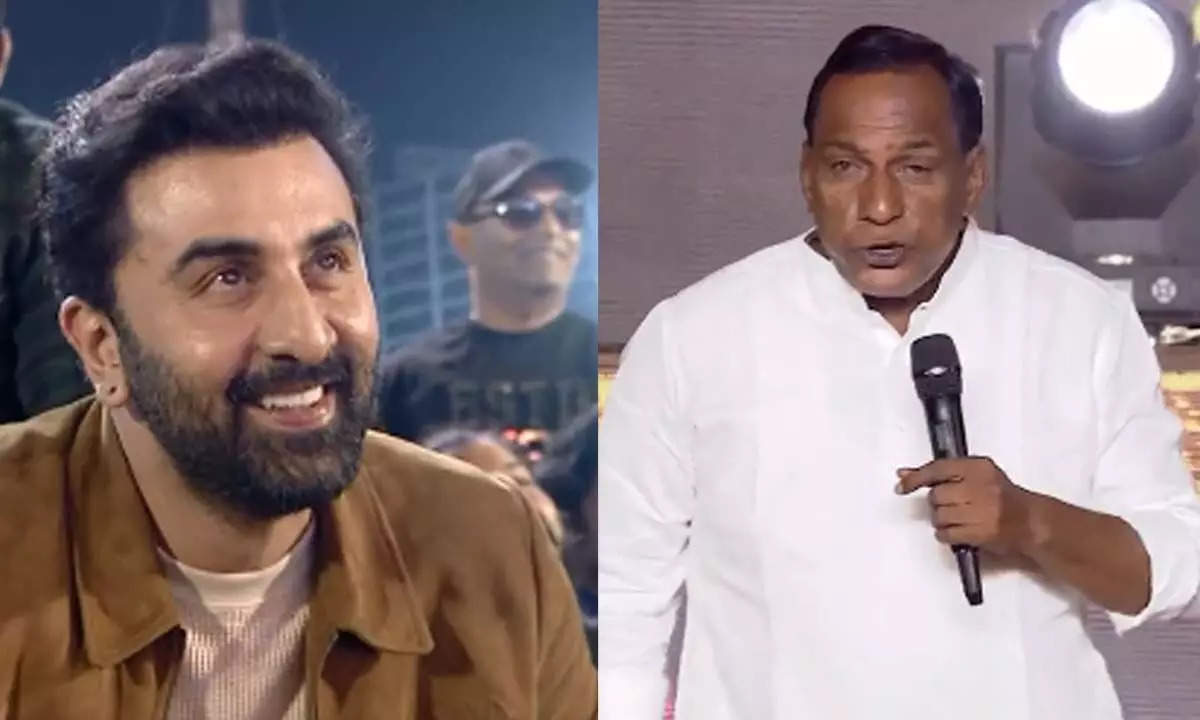 What did he say out of excitement at Animal's event? Telangana minister said this to Ranbir Kapoor